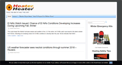 Desktop Screenshot of heaterheater.com